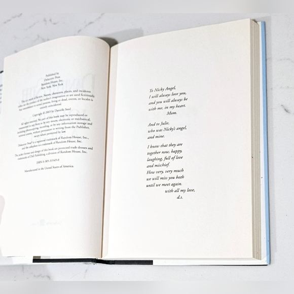 Danielle Steel 'Johnny Angel' Hardcover Book - Picture 6 of 7